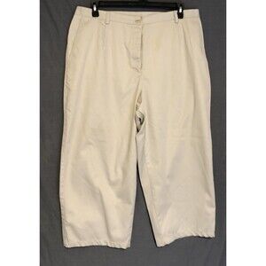 Women’s Crazy Horse Tan Capris Size 20w